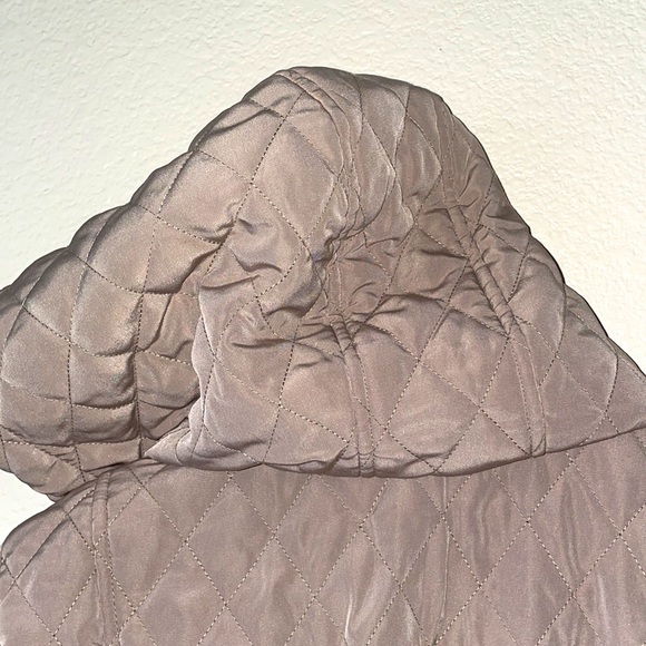 BNWOT London Fog Quilted jacket with hood size# XL - Picture 6 of 11